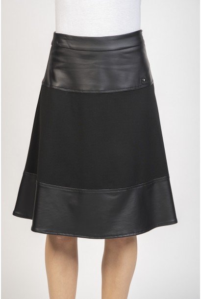 Дамска разкроена пола 224403-1