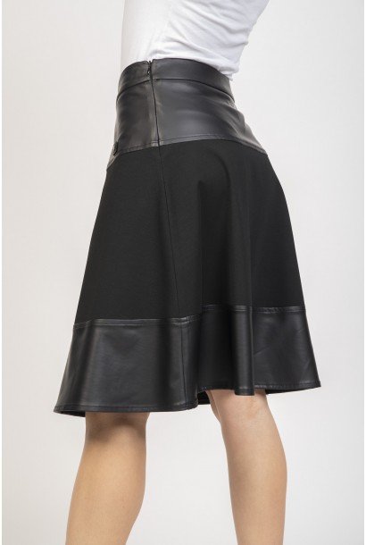 Дамска разкроена пола 224403-1