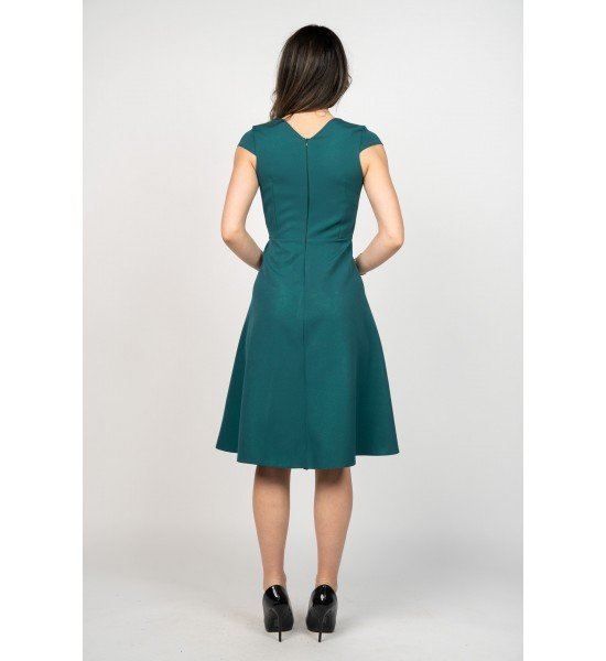 Дамска черна рокля 925107-1 от Popov.Fashion