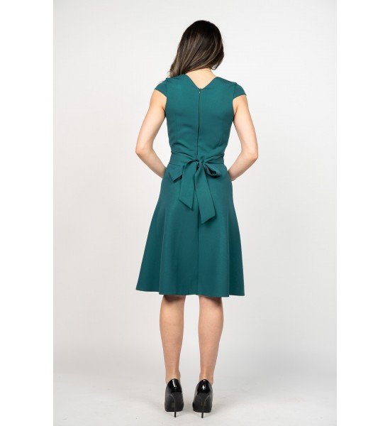 Дамска черна рокля 925107-1 от Popov.Fashion