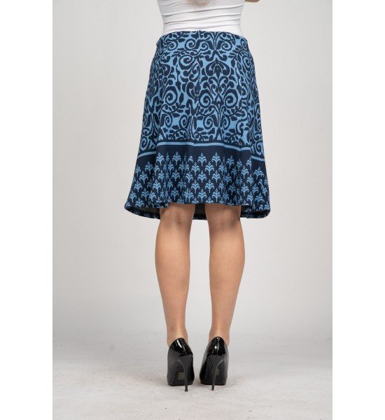 Дамскa кожена пола 226102 от Popov.fashion