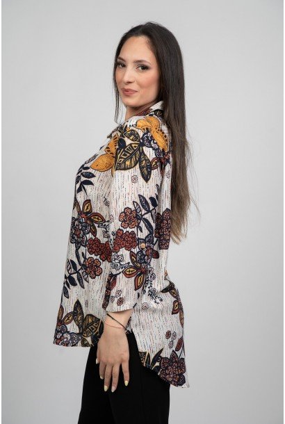 Дамска ленена риза 826125