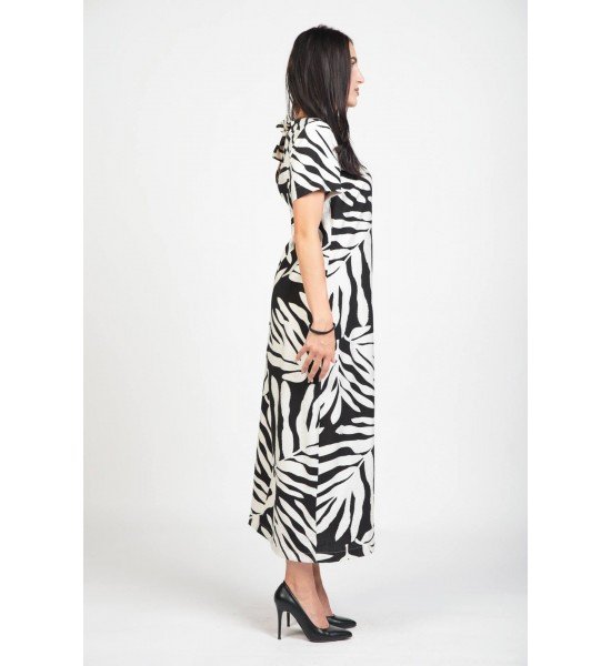 Дамска ленена рокля 925131 от Popov.Fashion