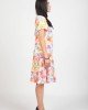 Дамска вискозна рокля с къс ръкав 925132-2 от Popov.Fashion