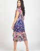 Дамска  рокля с къс ръкав 925133-2 от Popov.Fashion