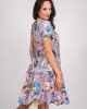 Дамска  рокля с къс ръкав 925136 от Popov.Fashion