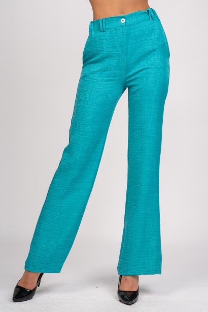 Ленен дамски панталон 125113-2