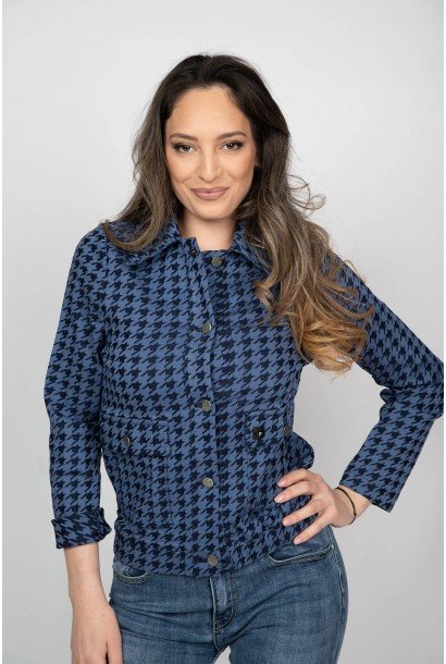 Дамско дънково яке 625101-1