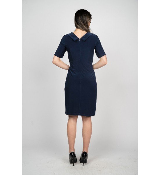 Дамска черна рокля 925103-2  от Popov.Fashion