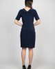Дамска черна рокля 925103-2  от Popov.Fashion