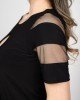 Дамска черна рокля 925102  от Popov.Fashion