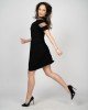 Дамска черна рокля 925102  от Popov.Fashion