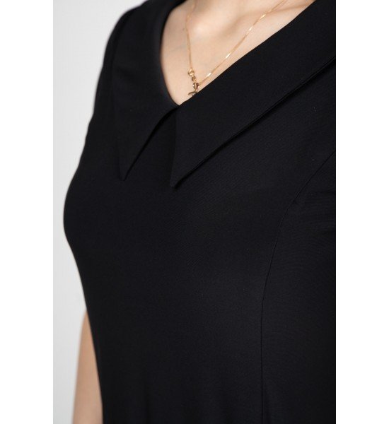Дамска черна рокля 925103-1  от Popov.Fashion