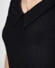 Дамска черна рокля 925103-1  от Popov.Fashion