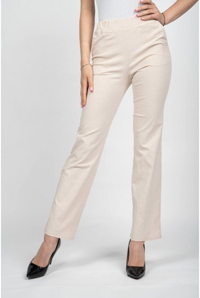 Ленен дамски панталон 125109-3