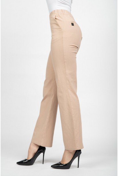 Ленен дамски панталон 125109-2