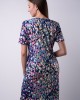 Щампирана дамска рокля с къс ръкав 922105-4 от Popov.Fashion
