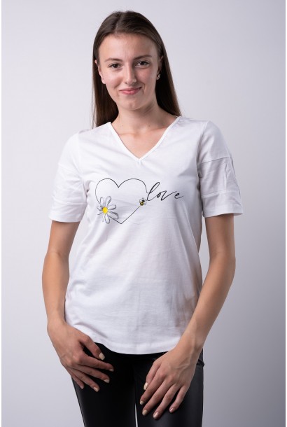 Памучна дамска блуза 522125