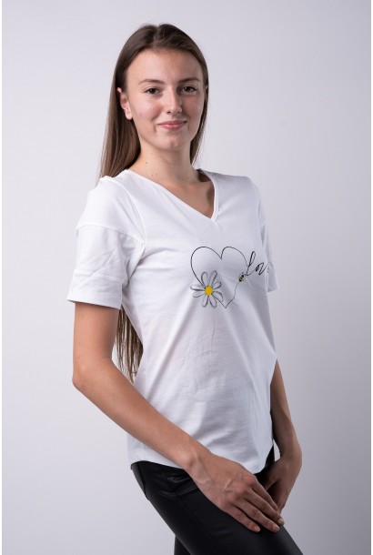 Памучна дамска блуза 522125