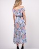 Дълга дамска вискозна рокля  922117-1 от Popov.Fashion