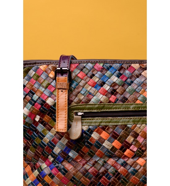 Чанта от естествена кожа 20156-1 от Popov.fashion