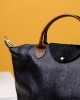 Черна чанта от естествена кожа 191720-1 от Popov.Fashion