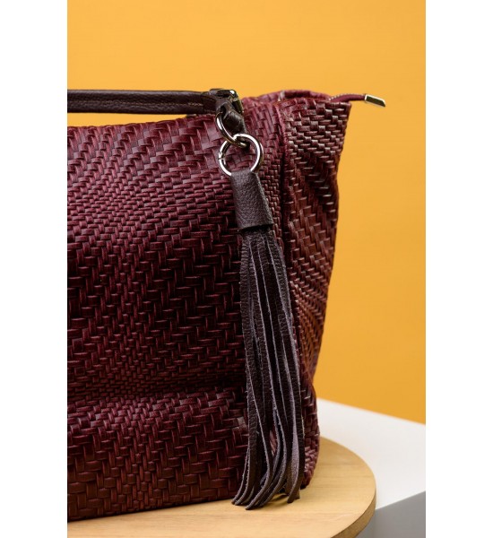 Чанта от естествена кожа 117722-3 от Popov.fashion
