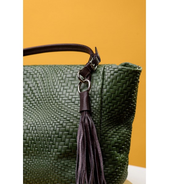 Чанта от естествена кожа 117722-4 от Popov.fashion