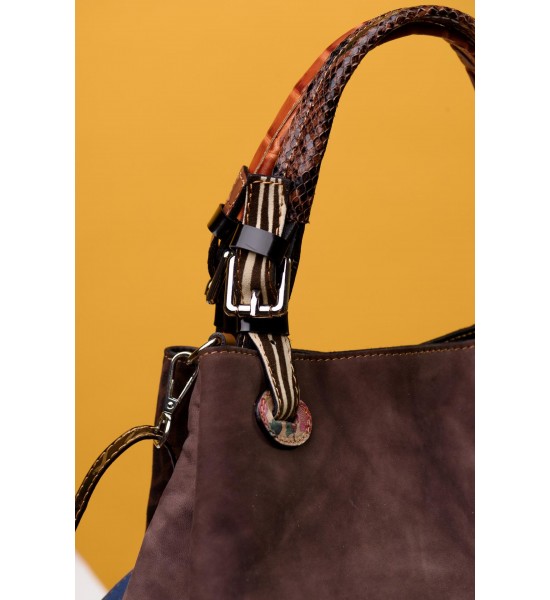 Чанта от естествена кожа 191719-4 от Popov.fashion