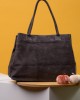 Сива велурена чанта 181121-6 от Popov.Fashion