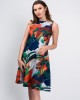 Щампирана дамска рокля без ръкав 922106-4 от Popov.Fashion