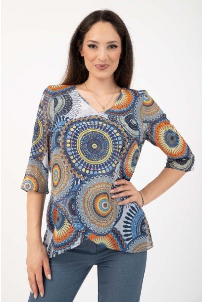 Дамска шифонена блуза 524105-3