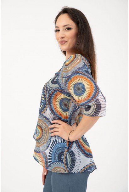 Дамска шифонена блуза 524105-3