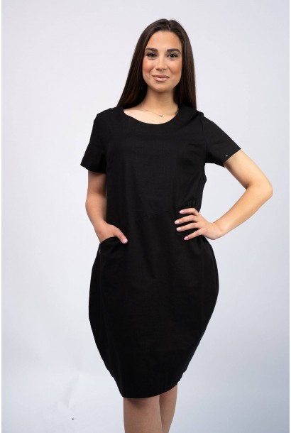 Дамска ленена рокля 923114-2