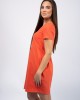 Дамска ленена рокля в оранжево 923114-6
