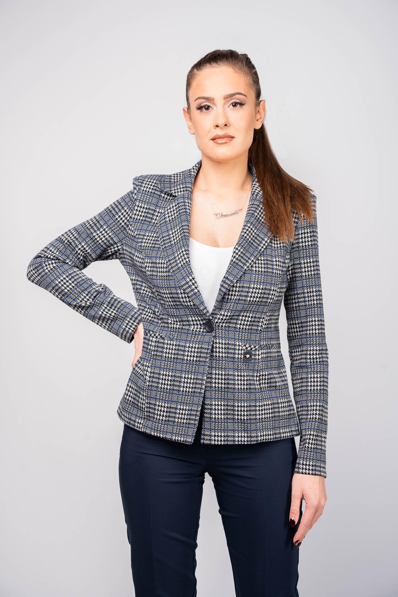 Вталено дамско сако 623406| Popov.Fashion