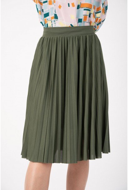 Дамска плисирана пола 224202-8