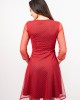 Дамска дантелена рокля 923406-3 от Popov.Fashion