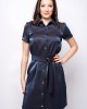 Класическа тъмносиня дамска рокля 923103-2 от Popov.Fashion