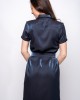 Класическа тъмносиня дамска рокля 923103-2 от Popov.Fashion