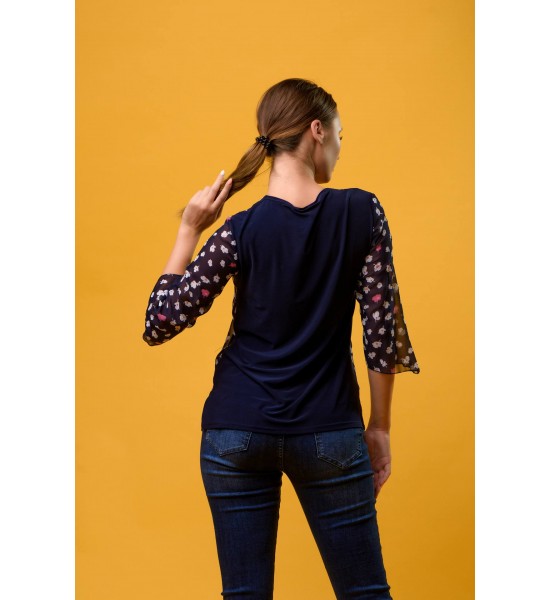 Дамска шифонена блуза 521505-4 от Popov.Fashion
