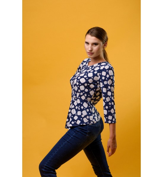 Дамска блуза 521501-2от Popov.Fashion