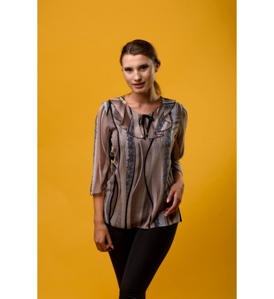 Дамска шифонена блуза 521505-6 от Popov.Fashion