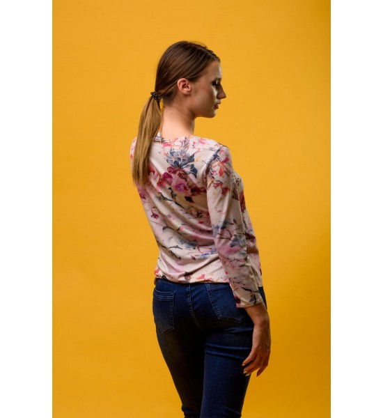 Дамска памучна блуза 521514-2 от Popov.Fashion
