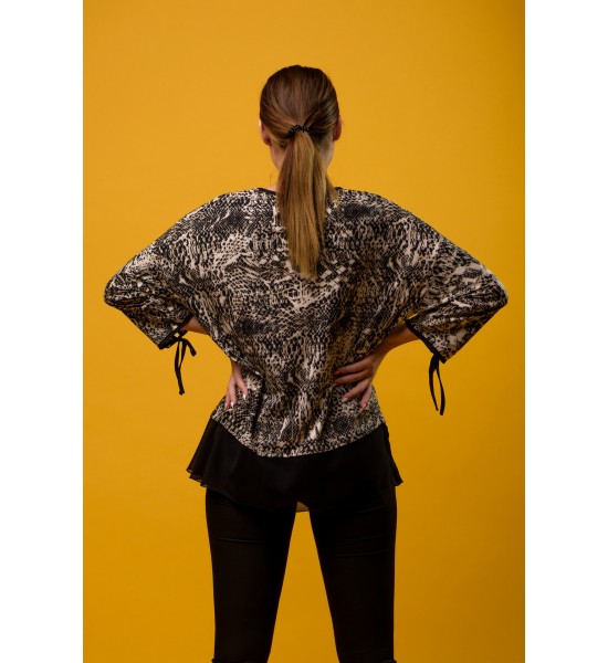 Дамска асиметрична блуза 521510-5 от Popov.Fashion