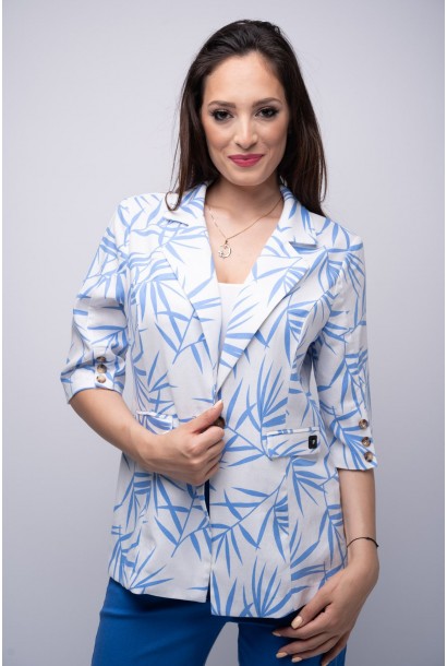 Дамско ленено сако 623105-2