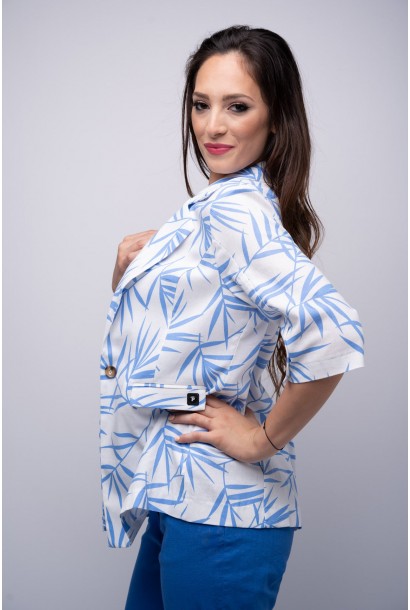 Дамско ленено сако 623105-2