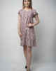 Дамска вискозна рокля с къс ръкав 922111-2 от Popov.Fashion