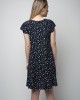 Дамска вискозна рокля с къс ръкав 922111-1 от Popov.Fashion