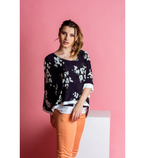 Дамска асиметрична блуза 521310  от Popov.Fashion